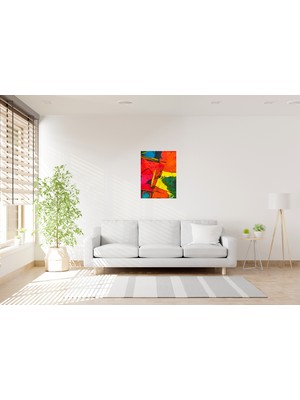 Tablo Trendi Rengarenk Popart Kanvas Tablo 0521