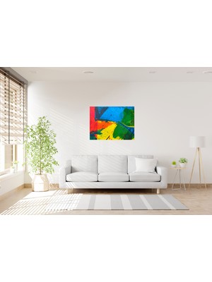 Tablo Trendi Rengarenk Popart Kanvas Tablo 0526
