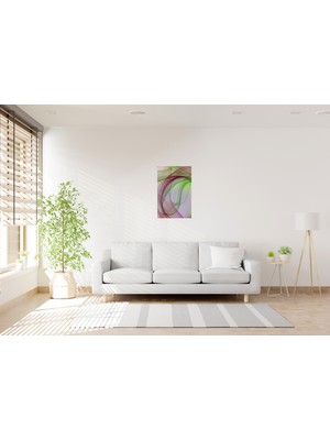 Tablo Trendi Modern Soyut Kanvas Tablo 0690