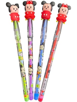 Mikasso 4 Lü Yumurtlayan Kalem Micky Maus Çok Renkli