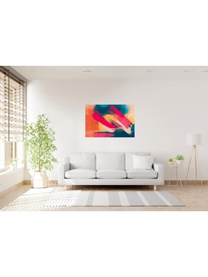 Tablo Trendi Rengarenk Popart Kanvas Tablo 0391