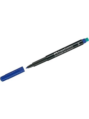 Mikasso Asetat Kalemi 1.0mm M Faber Castel Asetat CD Kalemi Mavi