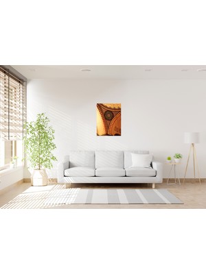 Tablo Trendi Islami Geometrik Şekiller Kanvas Tablo 0167