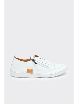Günlük Hakiki Deri Kadın Sneaker