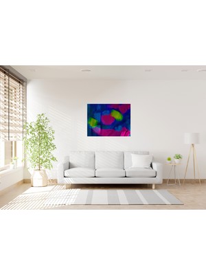 Tablo Trendi Rengarenk Popart Kanvas Tablo 0677