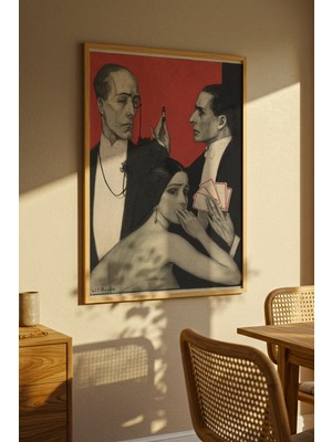 Lia Gallery Władysław Teodor Benda - Retro Çerçeveli Poster