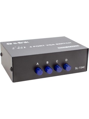 sbodurhome PM-20014 4 Port VGA Switch Manuel Geçiş Kutusu