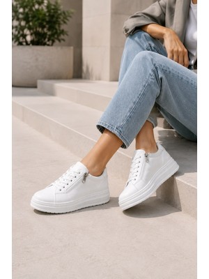 Zenora Kadın Sneaker Beyaz