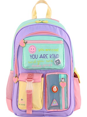 Muggle Bubbles Be Good Okul Çantası 6802