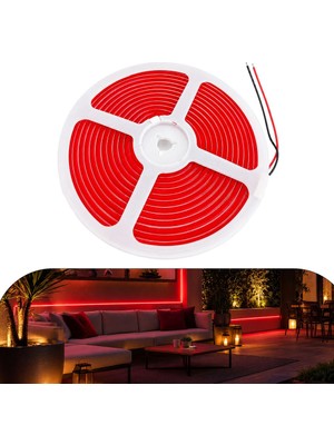 Ayt Zmr ZMR-635/B.KK Neon LED Şerit Kırmızı 12 Volt 120 Ledli 5 Metre