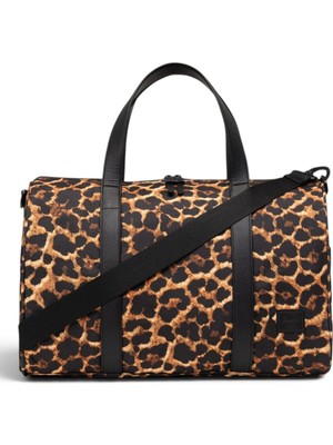 Herschel Novel Duffle  Su Itici Kumaş Seyahat ve Spor Çantası, 26.5 L Uniseks Leopar Çanta - 11449