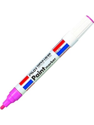 Mikasso Paint Marker - Pembe Renkli Tebeşir Beyaz