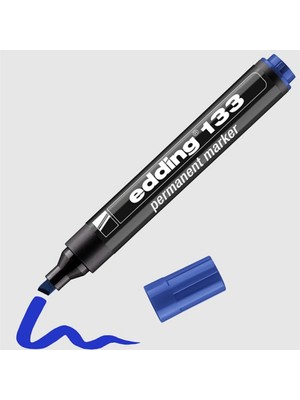Mikasso 133 Permanent Markör (10 Lu Sadece Mavi) Mavi