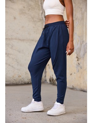 Superblue Kadın Lacivert Havuç Pantolon
