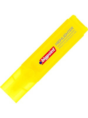 Bigpoint BP910-15 Fosforlu Kalem Sarı