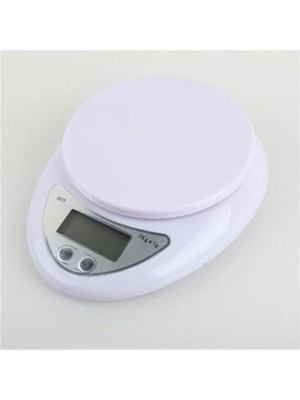 Melonika Hazneli LCD Ekran Hassas Ölçüm Sensörlü 5 kg Kapasite Dijital Mutfak Terazisi Tartıs�