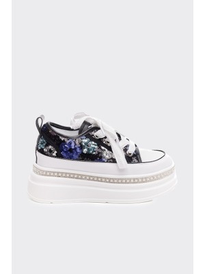 Derinet Yüksek Taban Kadın Sneaker