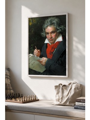 Lia Gallery Ludwig Van Beethoven - Joseph Karl Stieler - Çerçeveli Poster