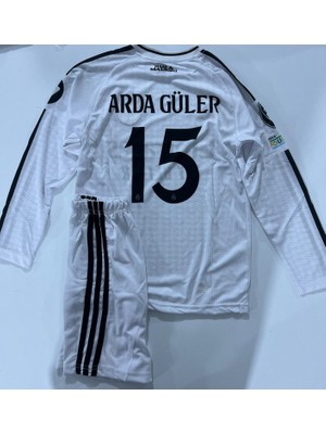 Candy Cup R.e.a.l Madrid Arda Güler 15 Çocuk Futbol Forması Beyaz