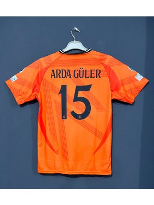 Candy Cup R.e.a.l Madrid Arda Güler 15 Futbol Forması Turuncu