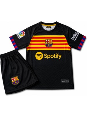 Candy Cup Fc Barcelona Yeni Sezon Çocuk Futbol Forması Siyah