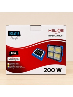Helios 200W Solar LED Projektör