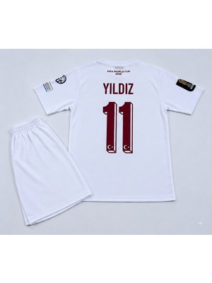 Candy Cup Türkiye Kenan Yıldız 11 Çocuk Futbol Forması Beyaz