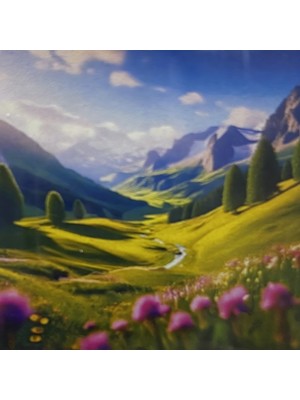 Elegantshop 5d Yapışan Boncuk Mozaik Tablo 30*40 cm L26