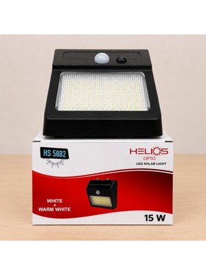 Helios Helıos Opto LED Solar Duvar Armatürü 15W