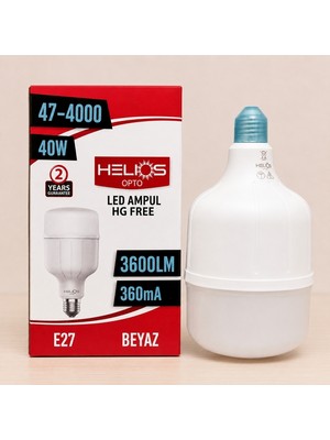 Helios Helıos LED Ampul 40W E27 3600 Lümen Beyaz Işık