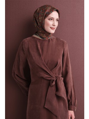 Armine Ipek Eşarp 2027 Kış - 9609-03 Kırmızı Twill