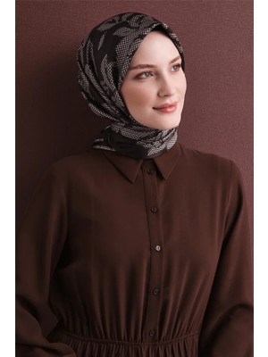 Armanda Armine Ipek Eşarp 2027 Kış - 9645-53 Kahve Twill