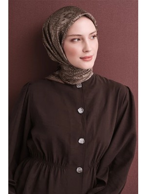 Armanda Armine Ipek Eşarp 2027 Kış - 9631-86 Sütlü Kahve Sura
