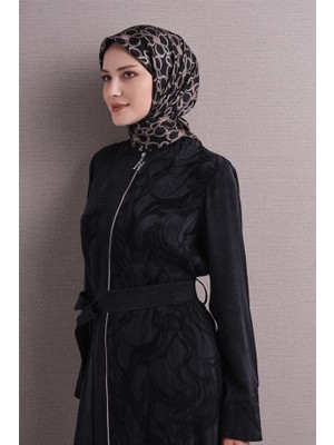 Armanda Armine Ipek Eşarp 2027 Kış - 9638-02 Siyah Twill