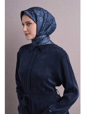Armanda Armine Ipek Eşarp 2027 Kış - 9631-84 Koyu Lacivert Sura