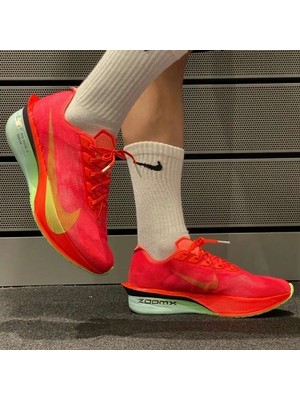 Nike Kadın Kırmızı Zoomx Vaporfly Next% 4 Yol Yarış Koşu Ayakkabısı | HF6412-600