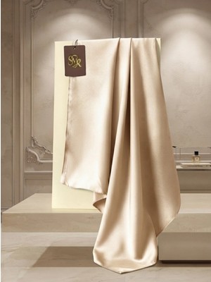 Samara Scarf Kristal Eşarp Parlak Saten Dokulu Tesettür Abiye Eşarp 95X95 cm