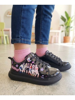 Surpie Shoes Manifest Karakterli Çocuk Günlük Ayakkabı, Çocuk Fermuarlı Ayakkabı, Surpie Çocuk Günlük