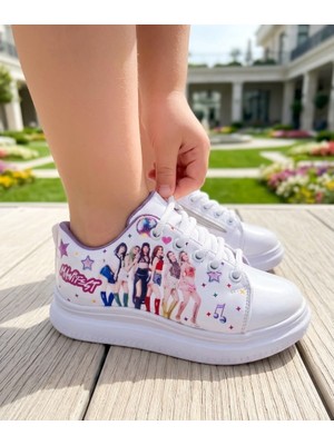 Surpie Shoes Manifest Karakterli Çocuk Günlük Ayakkabı, Çocuk Fermuarlı Ayakkabı, Surpie Çocuk Günlük