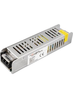 TeknoKapsül PM-13247 12 Volt - 5 Amper Slım Kasa Metal Adaptör (158*40*30)