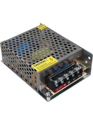 TeknoKapsül PM-14066 12 Volt - 5 Amper Metal Kasa Adaptör
