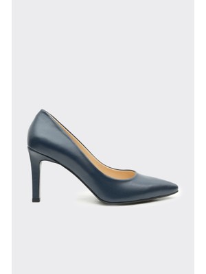 Derinet Hakiki Deri Kadın Stiletto