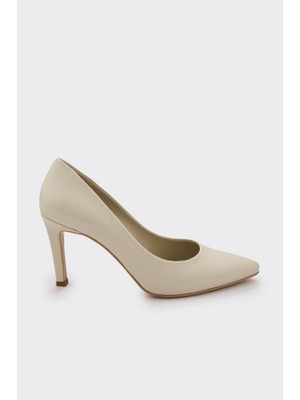 Derinet Hakiki Deri Kadın Stiletto