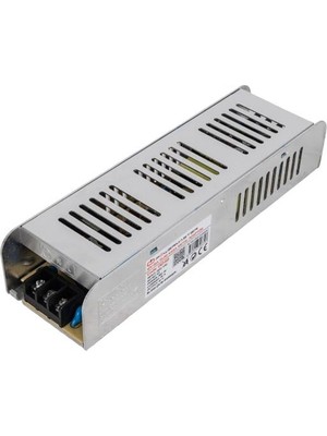 TeknoKapsül PM-13248 12 Volt - 15 Amper Slim Metal Kasa Adaptör (198*58*40)