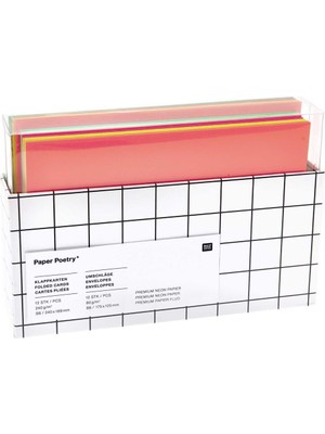 Uravas Store Kartenset B6, Neon Mix, Fsc Mıx