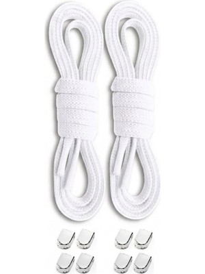 Lastikli & Klipsli Bağcık | 90 cm Ayakkabı Bağcığı