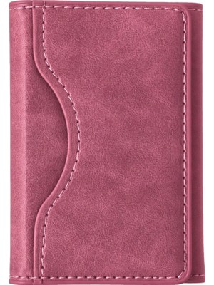 TeknoKapsül Joko Tema Magsafe Deri Kartlık - Pembe