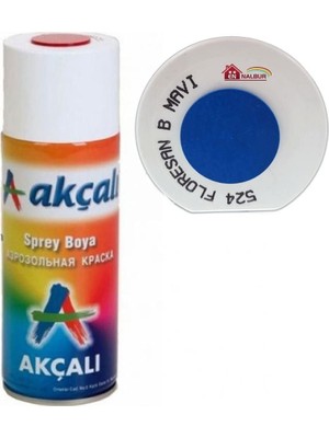 Solmazlar Online Akçalı Sprey Boya 400 ml 524 Florasan Boncuk Mavi