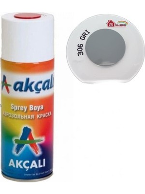 Solmazlar Online Akçalı Sprey Boya 400 ml 306 Gri