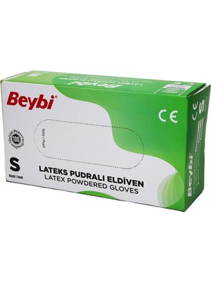 TeknoKapsül Beybi S Pudralı Muayene Eldiveni 100LÜ